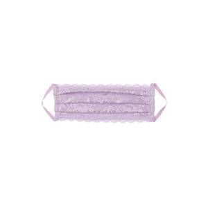 NEW COSABELLA women's never say never pleated face mask in lavender